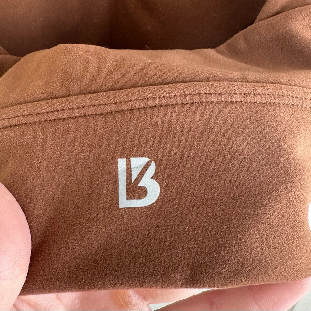 Buff Bunny Brown Strappy Top Sports Bra - Picture 4 of 5